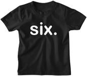 Luke & Lulu - 6th Birthday Shirt Boy Level 6 Unlocked, Turning Six, and Blocks Designs Boys' Tops, Tees & Shirts