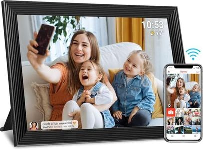 Frameo 10.1 Inch WiFi Digital Picture Frame, 1280x800 HD IPS Touch Screen Photo Frame Electronic, 32GB Memory, Auto-Rotate, Wall Mountable, Share Photos/Videos Instantly via Frameo App from Anywhere