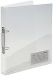 Rexel 25mm A4 Polyprop Clear Ice Ring Binder - 1 unit