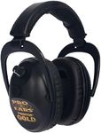 Pro Ears - Predator Gold - Hearing Protection and Amplfication - NRR 26 - Contoured Ear Muffs - Black