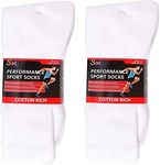 12 Pairs Mens Cotton Rich Sport Soc