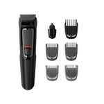 Philips Series 3000 7-in-1 Multi Grooming Kit for Beard & Hair with Nose Trimmer Attachment - MG3720/13