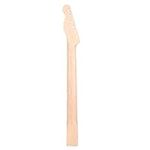 Guitar Neck, 22 Frets Maple Guitar Neck Electric Guitar Parts Necks for Electric Guitar Replacement Parts (No back center line)