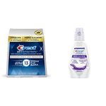 Crest 3D White Whitestrips Professional Effects Kit (22 Treatments) + Whitening Mouthwash (1L) | Teeth Whitening Bundle