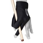 Kamui Billiard Glove Quickdry, for Left Hand, Black - (XL)