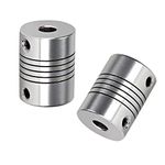 3D Printer Coupler Flexible Couplings 5mm to 8mm NEMA 17 Shaft for RepRap 3D Printer or CNC Machine Eewolf