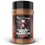 Beef Rub by Quasi & Squatch - Hugh Heifers Meat Mansion (Coffee & Black Pepper) Beefy BBQ Brisket or Steak Seasoning | Dry Spices for Red Meat Barbecue | Large Jar 220g