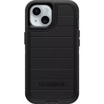 OtterBox iPhone 15, iPhone 14, & iPhone 13 (Only) - Defender Series Case - Black - Case Only - Screenless - Rugged & Durable - with Port Protection - Microbial Defense Protection