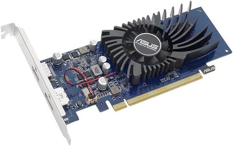 ASUS GeForce GT 1030 2GB GDDR5 Low Profile Graphics Card – HTPC Ready