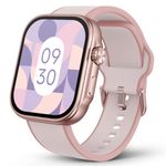 Smart Watch, AI Running Plan, 3ATM Waterproof Fitness Tracker, 1.99" AMOLED Display, Heart Rate Blood Oxygen Sleep Monitoring, Smartwatch for Women Compatible with Android and iOS Pink