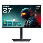 Gigabyte MO27U2 OLED 4K UHD Gaming Monitor - 3840 x 2160, 240Hz, 0.03ms, 1000 cd/m², Display HDR True Black 400, HDMI 2.1, DisplayPort 1.4
