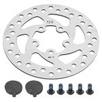 120mm E-scooter Brake Disc,5 Holes Stainless Steel Brake Disc for M365/PRO/PRO2 Electric Scooter,