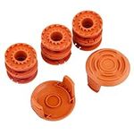 JOROBURO Trimmer Spool Line，Replacement Spools Compatible with Worx Weed Eater String, Weed Wacker Spool Replacement Parts Trimmer Line Refills for Electric String Trimmers(#1)