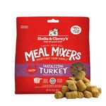 Stella & Chewy's Freeze-Dried Raw Tantalizing Turkey Meal Mixers- Dog Food Topper and Mixer - Made with 95% Cage-Free Turkey, Organs & Bone - Perfect for Picky Eaters - Grain-Free - 18 oz
