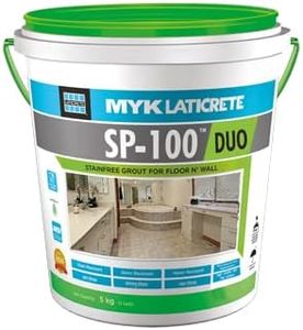 MYK LATICRETE SP-100 DUO Two Component Epoxy Grout (5 KG) [Midnight Black]