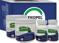 Refinished Bath Solutions Ekopel Roll On Bathtub and Tile Refinishing Kit - Odorless Ultra Durable Bright White Gloss - New Easy Paint On Application - Made in The USA - Rollers Not Included- White