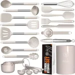 Large Silicone Cooking Utensils Set