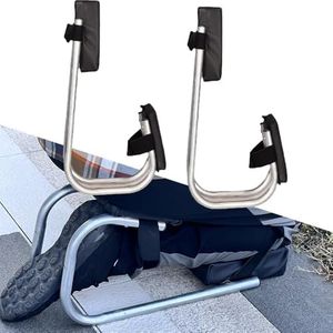 New Knee Seat for Gardening, Protecting Knees, Labor-Saving Tools for Farm Work, Strap on Kneeling Device for Garden (2PC-Silver)