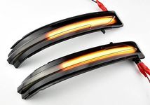 LED Indicators For Nissan Qashqai (J11) 2013-20 Mirror Sequential Dynamic Turn Signal