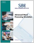 SBI: Advanced Word Processing Simulation