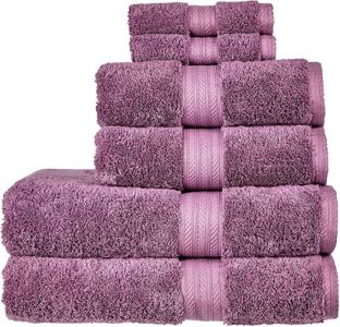 Christy Renaissance 6-Piece Towel Set – Berry Purple