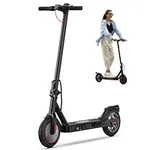 iScooter i8 Electric Scooter - 20 KM Range & 25 KM/H, 500W Peak Motor, 8.5" Pneumatic Tires, Lightweight Commuting E-Scooter with Drum & Disc Brake Systems, Folding Electric Scooter for Adults & Kids