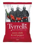 Tyrrells Sweet Chilli & Red Pepper Sharing Crisps, 150g