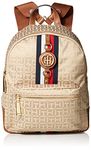 Tommy Hilfiger Women's Jaden Plus Backpack, Hilfiger Cognac, One Size, Jaden Plus Backpack