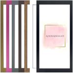 Alison Kingsgate Sleek Black 24x14 