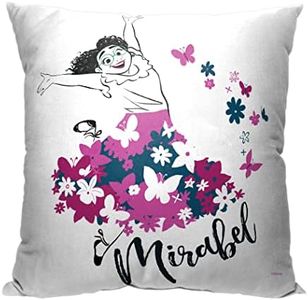 Northwest Disney Pillow, 18" x 18", Butterfly Skirt
