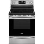 30 inches 5.7 cu. ft. Freestanding Smooth Top Electric Convection Range (GCRE306CAF) - with Air Fry + Self-Cleaning, Stainless Steel, GREY