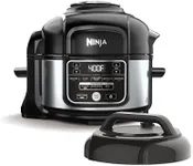 Ninja Foodi 10-in-1 Pressure Cooker & Air Fryer, 5 Quart - Stainless Steel Multi-Cooker with Precise Heating - Perfect Holiday Gift & Healthy Fast Cooking (FD 101)