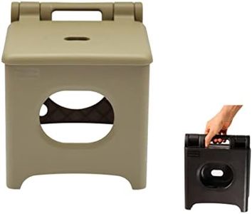 Onmaru Mini Folding Stool, 9inch Small Portable Folding Chair for Adults and Kids, Camping Stool, Lightweight Outdoor Chair for Camping Fishing Hiking Picnic Traveling Golf