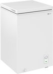 KEG 3.5 cu ft Top Chest Freezer with Adjustable Thermostat and Removable Storage Basket, Freezing Machine for Home and Kitchen