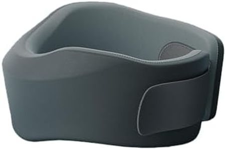 BETOVIN Memory Foam Neck Brace For Sleeping, For Neck Support Soft Cervical CollarGray Small Size Fits Neck Circumference 11.02-13.78 inch (28-35 cm), Height 3.15-3.54 inch (8-9 cm)