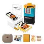 KODAK Dock Plus 4PASS Instant Photo Printer (4x6 inches) + 90 Sheets Gift Bundle (10 Initial Sheets + 80 Sheets Pack)