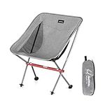 Naturehike Chair Camping Chairs for Adults Folding Chair Portable Chair Foldable Chair Fishing Chair Lightweight Camping Chair Outdoor Grey