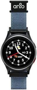 ANIO 6 Smartwatch für Kinder, GPS und Telefonfunktion, Dt. Hersteller, Datenschutz und -Telefonsupport, Lange AKKU-Laufzeit, SOS, Telekom SIM-Karte 30€ Amazon-Gutschein nach Registrierung (blau)
