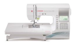 Singer Quantum Stylist 9960, White Sewing Machine with 600 Stitch Patterns