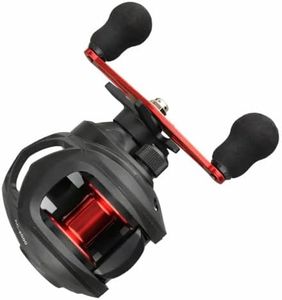 High Speed Baitcasting Fishing Reel - 6.3:1 Gear Ratio, 8 KG Max Drag Saltwater Reel, Right Hand Retrieve Metal Reel for Freshwater, Sea and Outdoor Angling