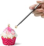 Sprinkle Pen, Pearl Grabber, Sugar Bead Pick-up Tool, Dragee Holder with 4-Prong, Edible Candy Catcher with 4 Claw for Cake, Cupcake, Ice Cream Baking Decoration, HIFUNBK