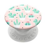 PopSockets PopGrip - Expanding Stand and Grip with Swappable Top - Cactus Pot