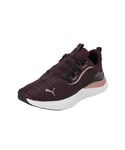 Puma Womens Softride Harmony WNS Midnight Plum-Rose Gold-Black Running Shoe - 5 UK (31001910)