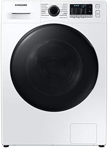 Samsung WD91TA049BE/EG Waschtrockner, 9/6 kg, 1400 U/min, Ecobubble, AirWash, Hygiene-Dampfprogramm, Weiß