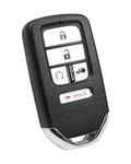 KR5V2X Key Fob Remote Compatible with Honda Civic 2016 2017 2018 2019 2020 2021, 433Mhz 5 Buttons Keyless Entry Remote Control Uncut Key Replace 72147-TBA-A11