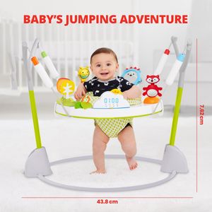 Skip Hop Fold-Away Baby Jumper – Portable Activity Center