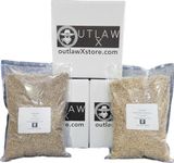 Outlaw X 5lb 6-Row Barley and 5lb Rye Malt for Bourbon, Whiskey, Moonshine Mash Ingredients