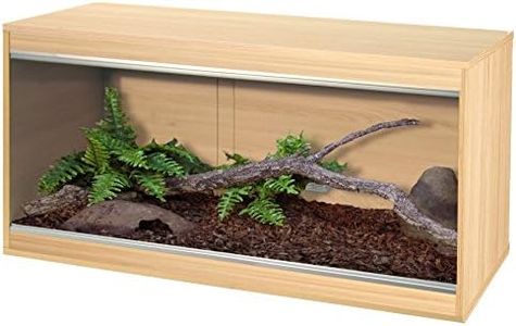 Other Vivexotic Repti Home Vivarium Medium Oak 862x375x421mm, clear