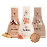 Nat Habit Natural Spa Kit, The Ultimate Self-Care Experience With Combination of Foot Ubtan, Bath Ubtan & Underarm Ubtan For Men & Women, Body Cleansing & Detoxification (Combo Pack of 3)