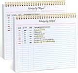 Activity Log Notepad, Spiral Activi